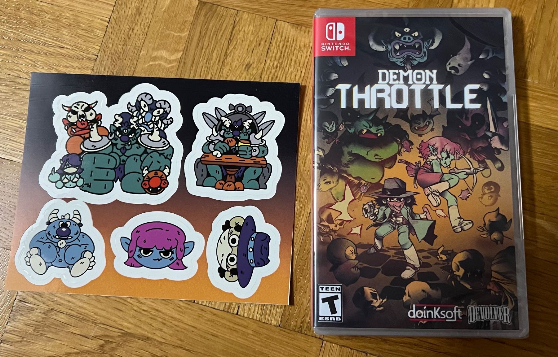 Giochi: Demon Throttle - Limited Edition -Nintendo Switch – Nuovo e nell'imballaggio originale da Crassier venduto da Stickmoo