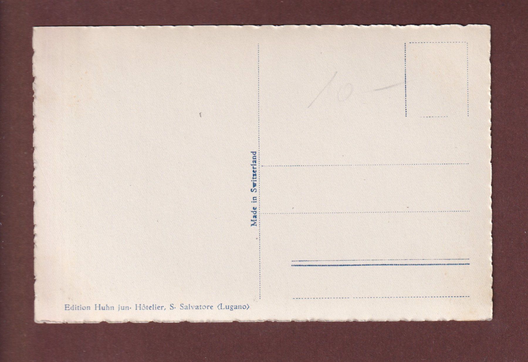 Cartoline postali: LUGANO - Panorama – Usato da Pully venduto da nicecards 1
