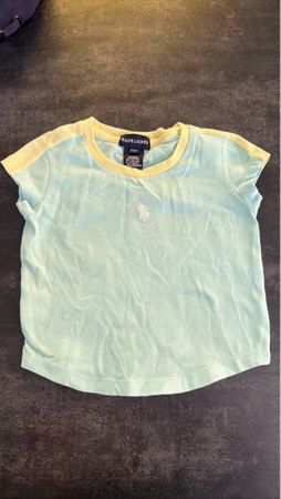 T-shirt Ralph Lauren turquoise taille 2 ans 