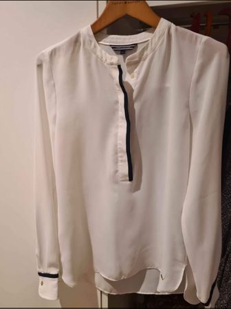 Tommy Hilfiger Bluse, Grösse 4, weiss, neuwertig!