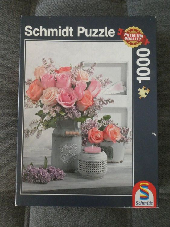 1000 Teile Puzzle „Auf Rosen Gebettet“ – 64x48 Cm, CALVENDO Premium-Qualität Aus Europa