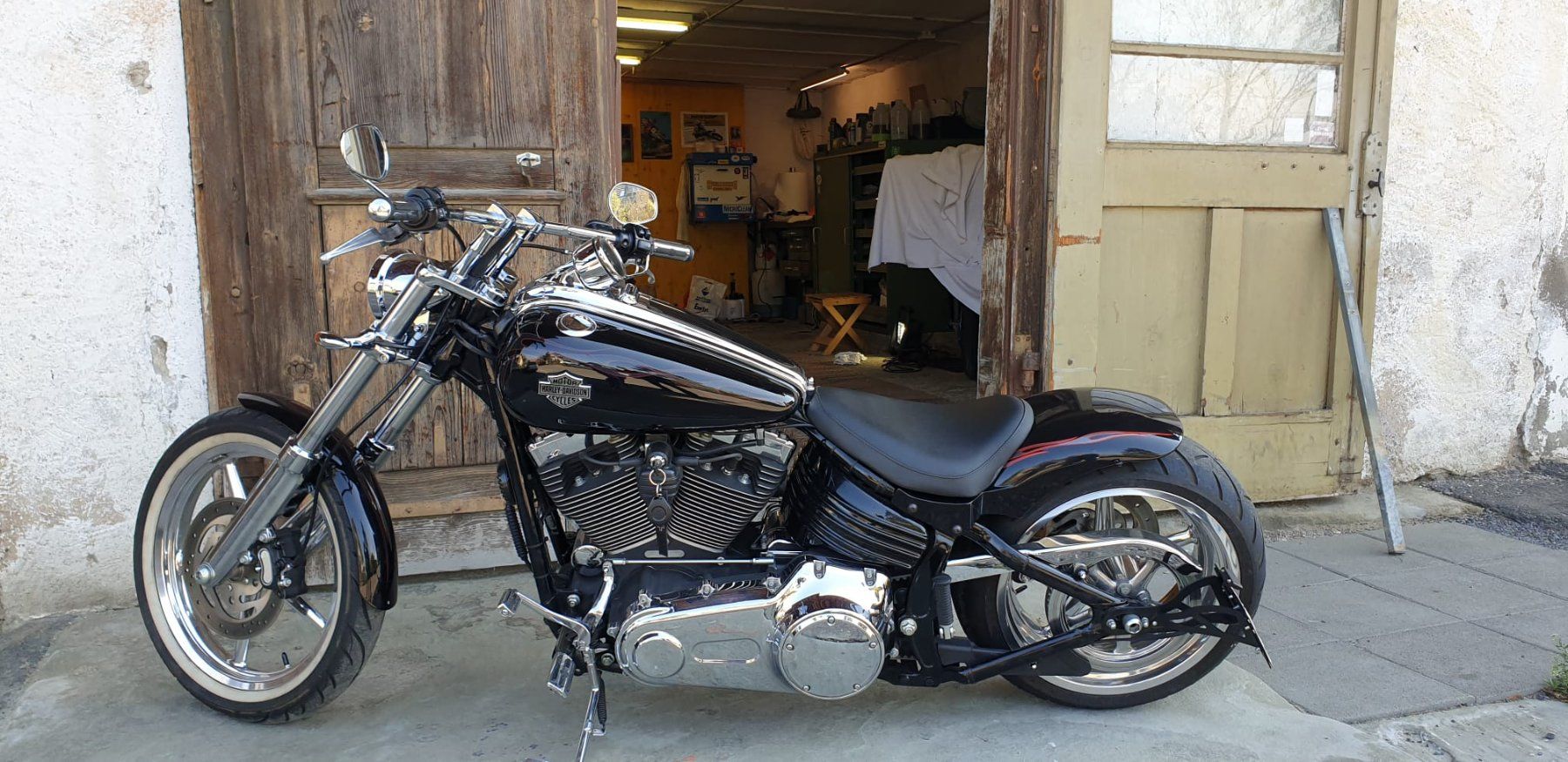 Harley-Davidson Chopper: Harley Davidson Rocker C / FXCWC – Usato da Hedingen venduto da hus_gth9 1
