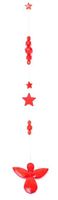 Girlande Engel rot