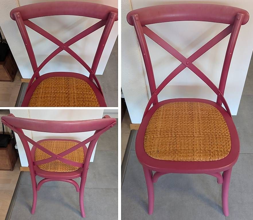 Stühle: 4er-Set Crossback-Stühle / Bistrostühle – Gebraucht aus Münchenbuchsee von craziijH__ 3