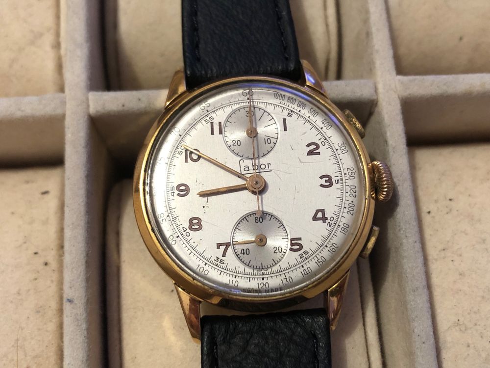 Cadran De Montre Venus 188 - 34mm - NOS - Fabrication Française
