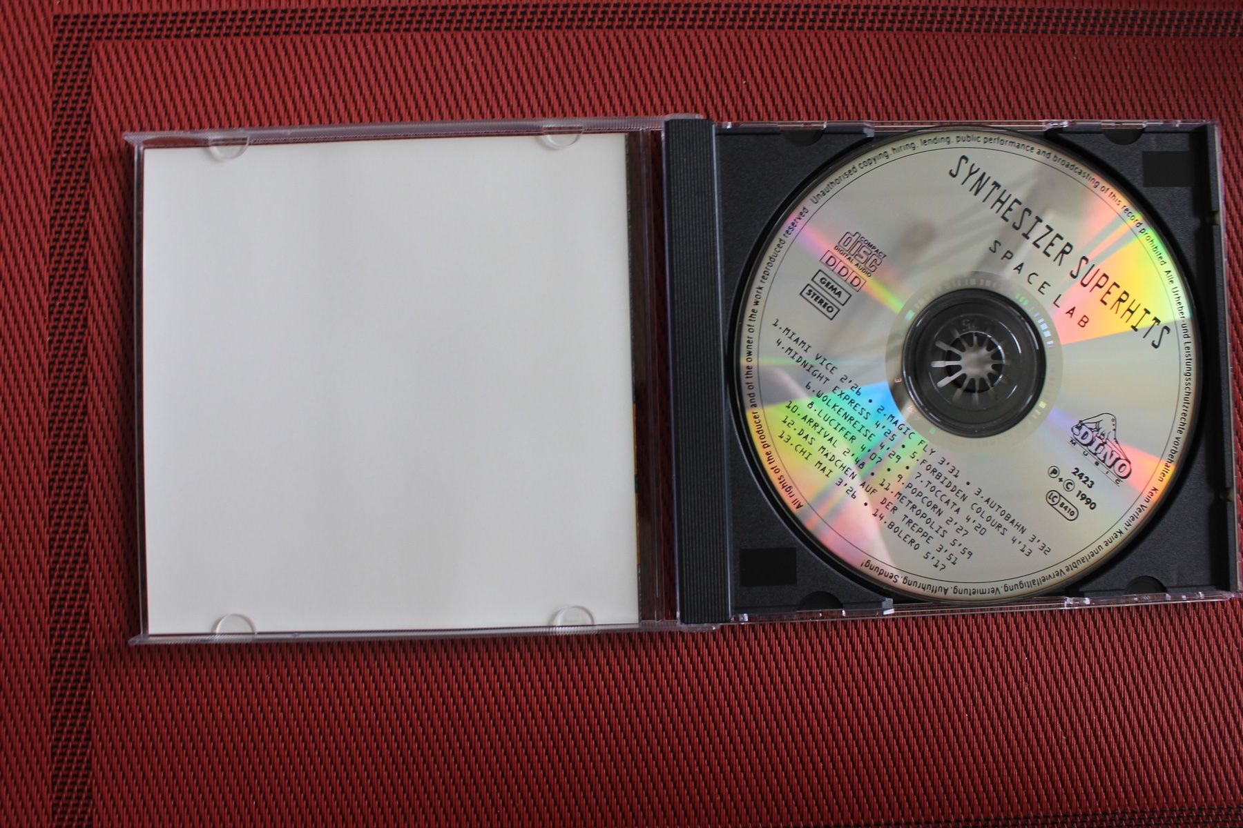 CD: Sythesizer Superhits CD (477) – Usato da Geroldswil venduto da CD-Verkauf-2022 1