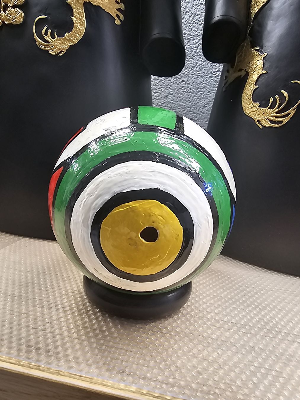 Tutte le decorazioni: Handbemaltes Straussenei, Unikate, Afrika Ndebele – Usato da Obergerlafingen venduto da Deluxepoint 3
