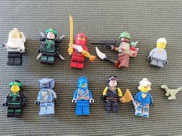 Set 10 Lego Figuren (Niñago und Fantasy)