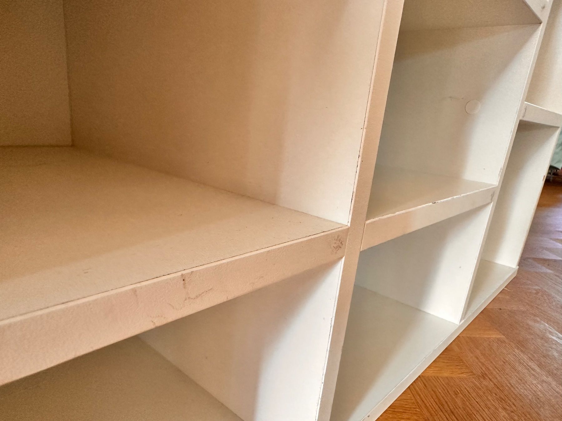 Panchine: Schuhbank mit Sitzauflage, Weiss, 10 Fächer – Usato da Bern venduto da johnny_left 4