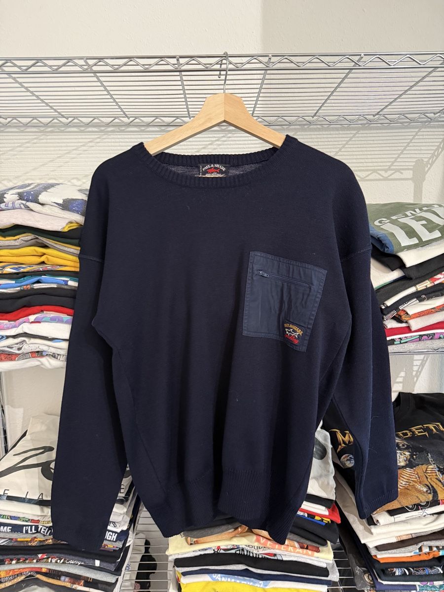 Paul & Shark Pullover & Sweatshirts: 90’s Vintage Paul & Shark Wool Pulli Size M – Gebraucht aus Lausanne von user1020rnt
