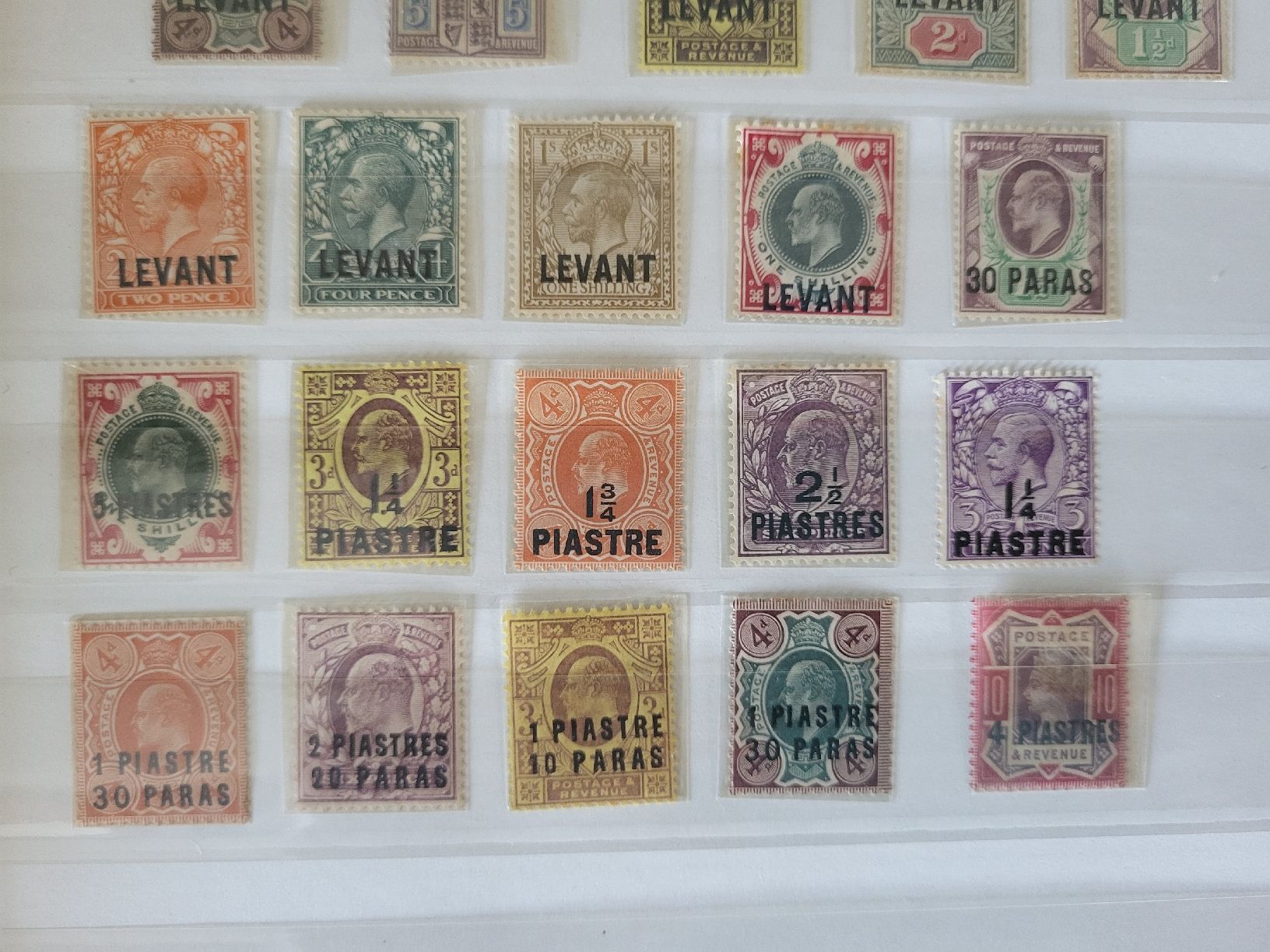 Alle Briefmarken: Britische Post im Ausland ab 1885/96 – Neu (gemäss Beschreibung) aus stäfa von brandy66 2