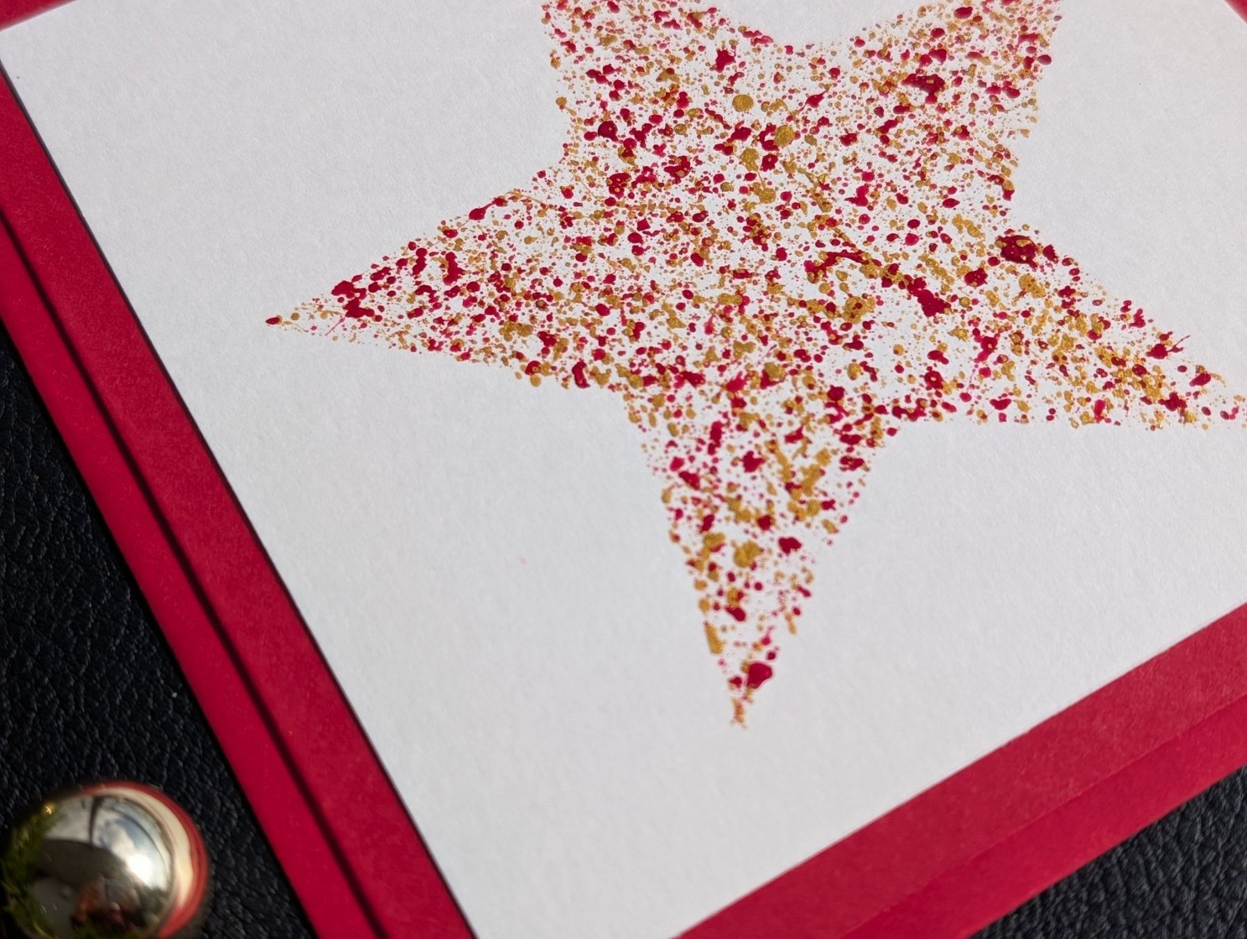 Cartoline: Handgemachte Weihnachtskarte Set auf 2 – Nuovo e nell'imballaggio originale da Winterthur venduto da LaVieColor 2