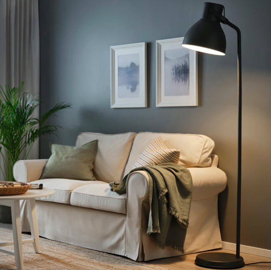 Ikea Lampade: IKEA Stehlampe Hektar Dunkelgrau – Usato da Cham venduto da stellarsky 3