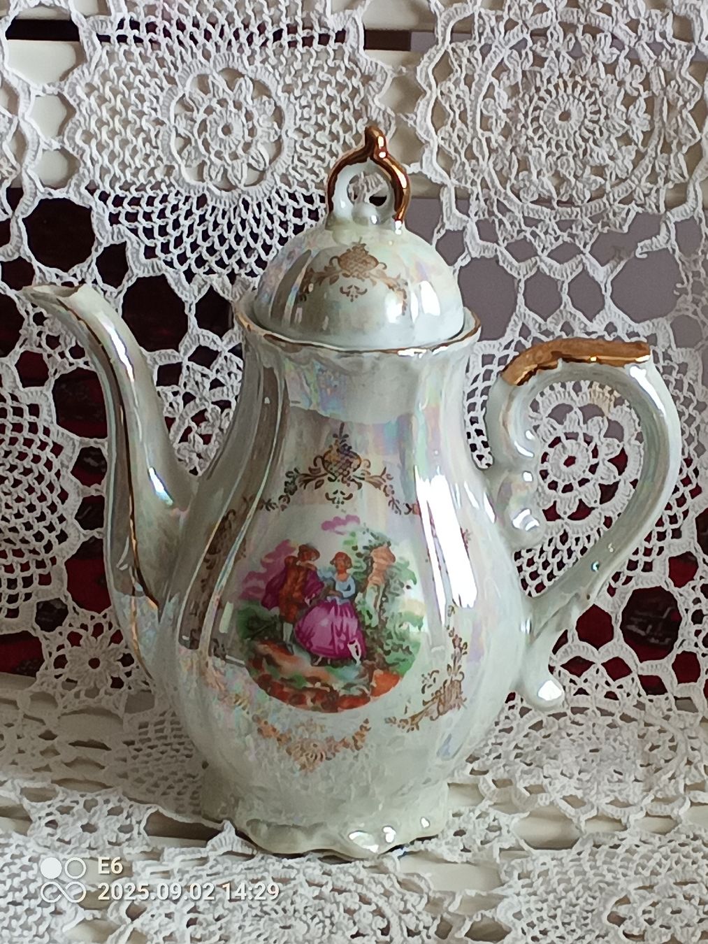 Set di piatti: Herziger Mocca-Service 16teilig – Usato da Zürich venduto da Mitzi6 1