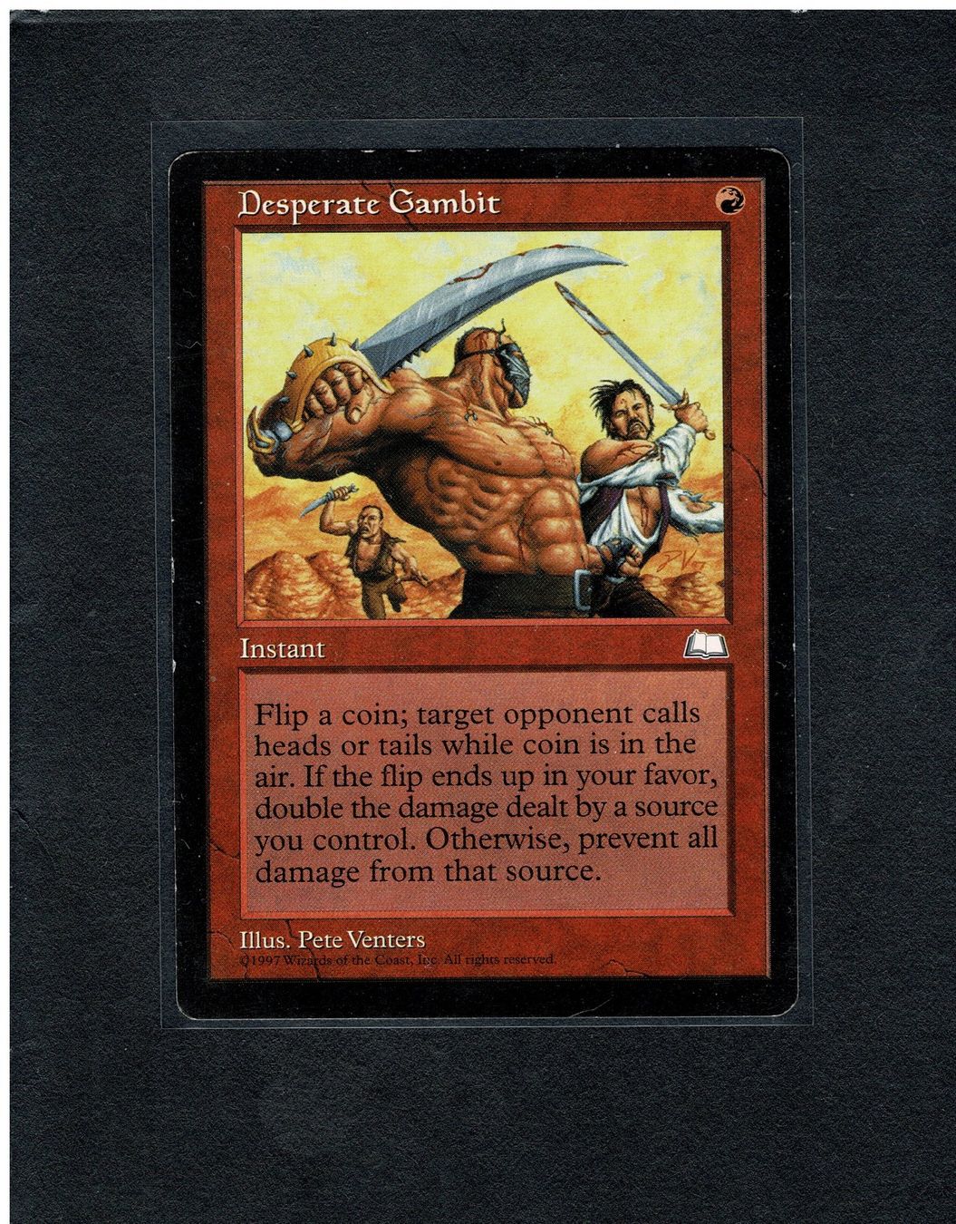 Magic The Gathering Carte collezionabili: MtG: Desperate Gambit - Weatherlight Magic – Usato da Giubiasco venduto da rude01