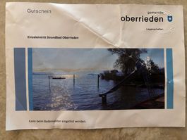 Badi-Gutschein für Strandbad Oberrieden am Zürisee ☀️