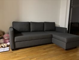 Grey Corner Sofa Bed Good Condition 200cm
