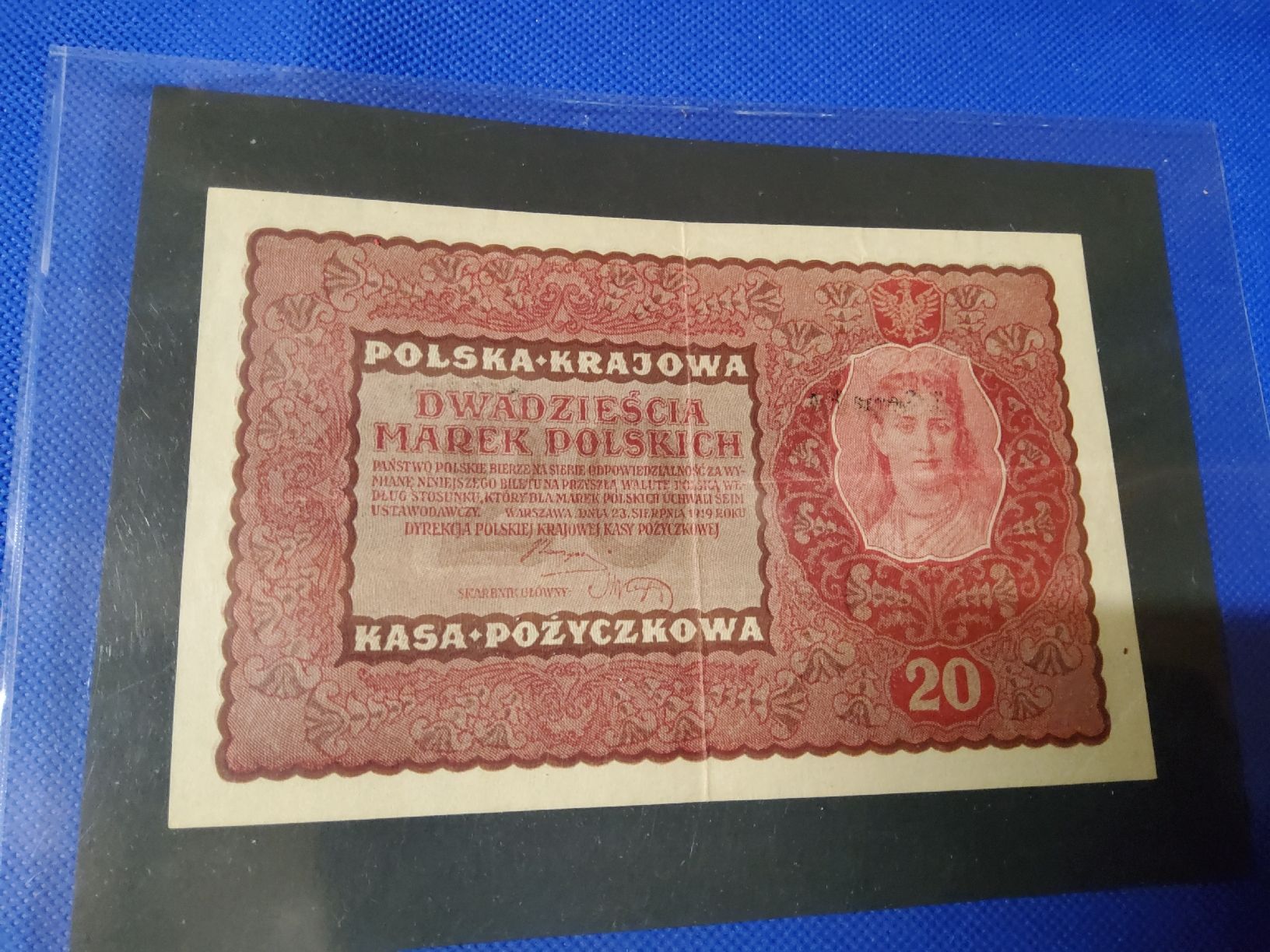 Banconote: Banknote Polen 1919 – Usato da Herisau venduto da Nluanalucas