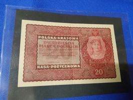 Banknote Polen 1919