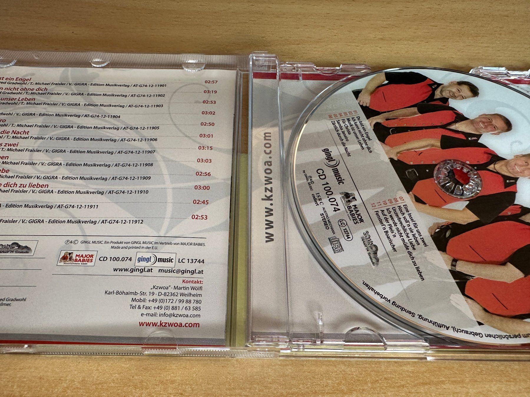 CD: F6 Kzwoa - Du bist ein Engel – Usato da Rikon im Tösstal venduto da Alpenmutz 2