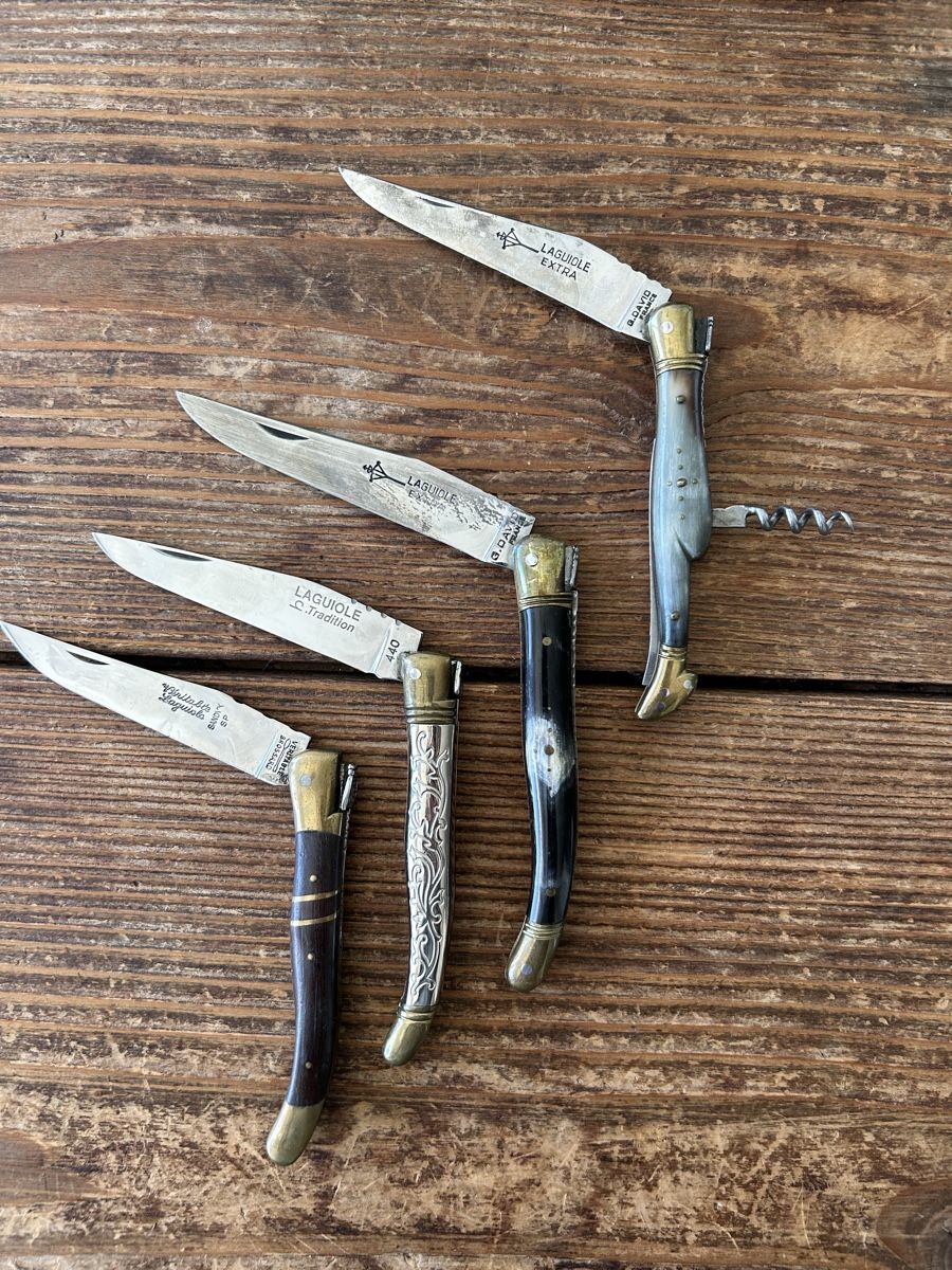 Laguiole Coltelli tascabile: Laguiole Taschenmesser- Set ! – Nuovo (secondo la descrizione) da Biel/Bienne venduto da newaza 2