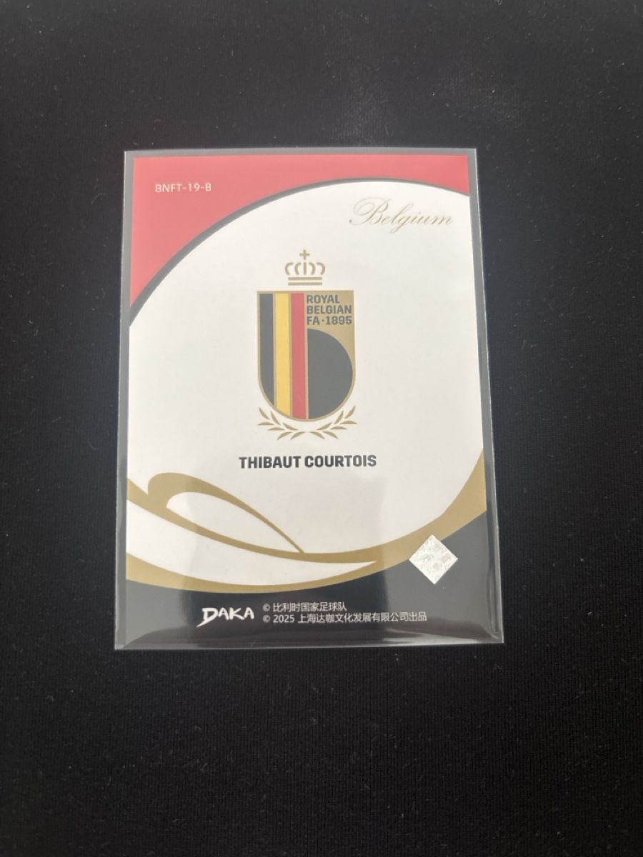 Sammelbilder & Trading cards: Fussball - Thibaut Courtois - Belgium - Daka  – Gebraucht aus Kaiseraugst von Baum_12 1