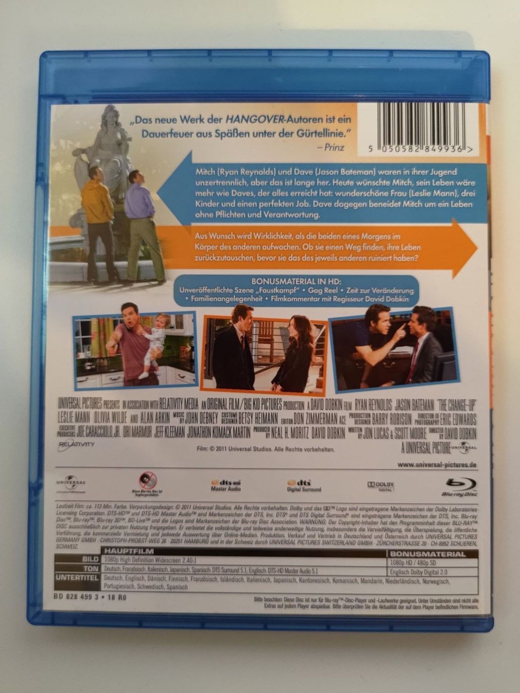 Alle DVDs: Wie ausgewechselt – Gebraucht aus Liestal von Kratzilla 2