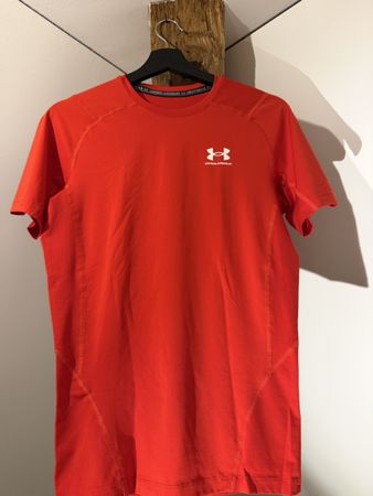 Under Armour Sportshirt rot kurzarm
