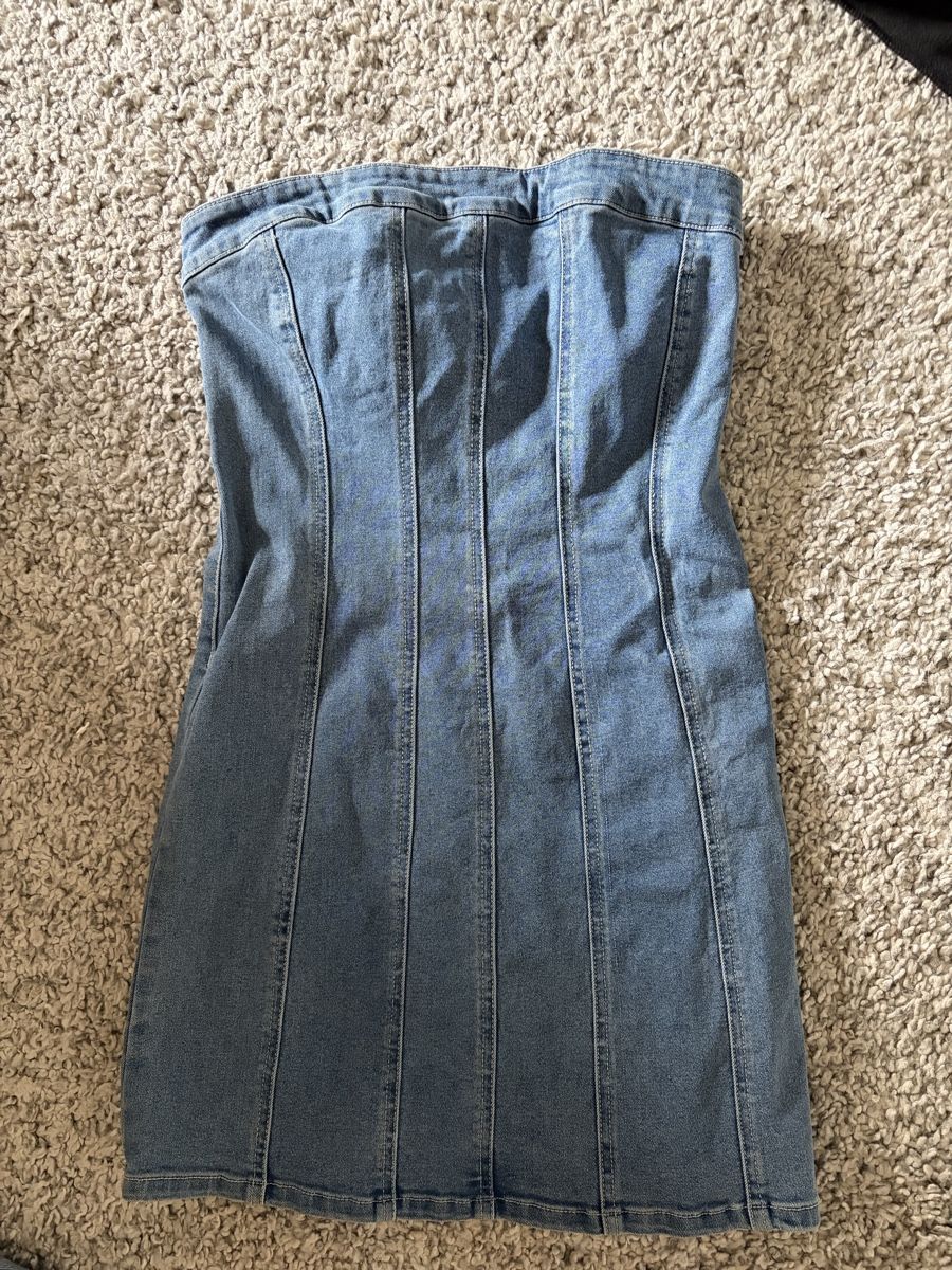 Kleider: Jeanskleid – Neu (gemäss Beschreibung) aus Sevelen von sarah_selina 1