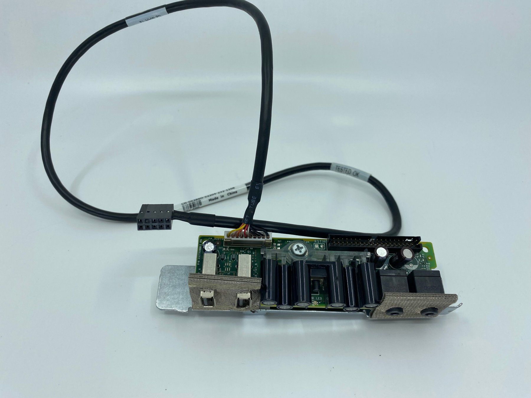Elektronikbauteile: Dell Precision T3500/T5500 I/O USB Control Panel mit Kabel – Gebraucht aus Langwiesen von Restposten-24