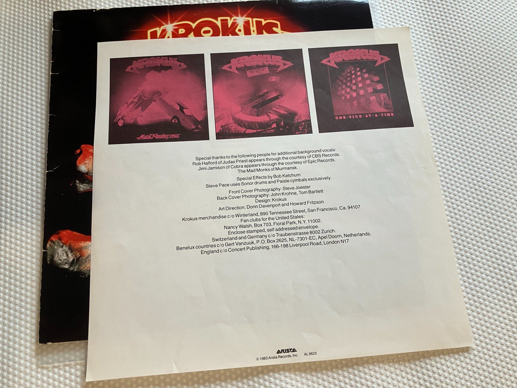 Dischi in vinile: Krokus – Usato da Aarwangen venduto da Jukebox3 4
