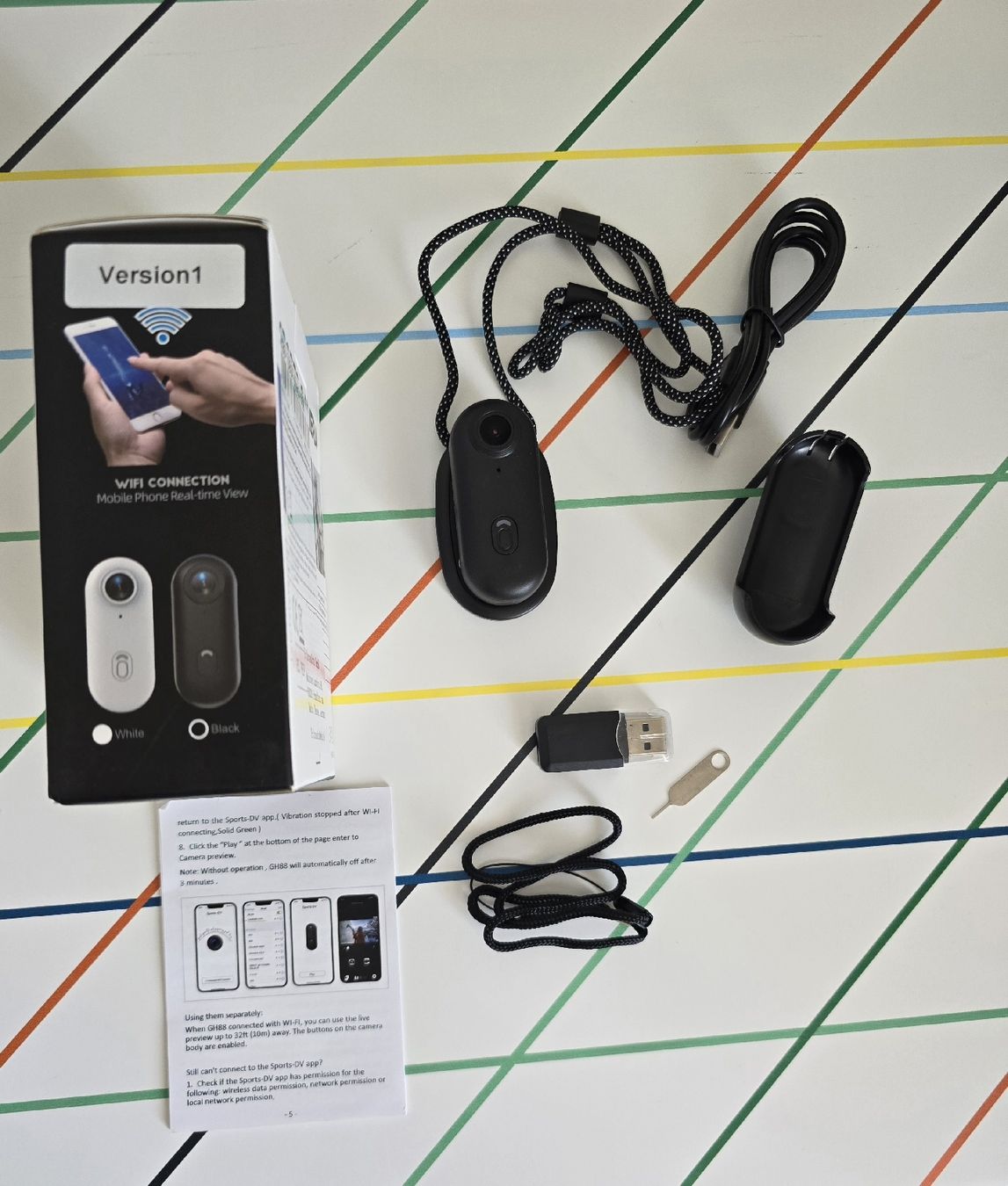 Action Cam: Mini Action Camera WIFI Version1 Black with accessories – Neuf avec emballage d'origine à Zürich par dev_5brj 1