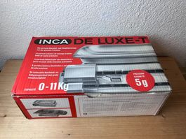 Vintage Haushaltswaage Inca Deluxe T 0 - 11kg Swiss Made!
