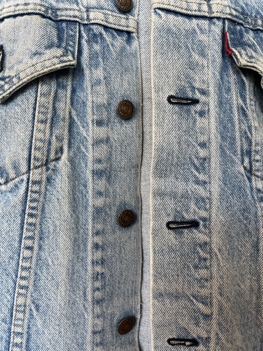 Levi's Giacche: Vintage Levi's Jeans Jacke, hellblau, Gr. M – Usato da Zürich venduto da Tcj.han 3