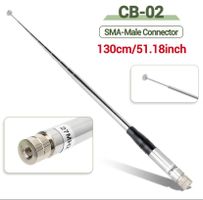 27MHz CB Funk Teleskop Antenne SMA-Male 130cm