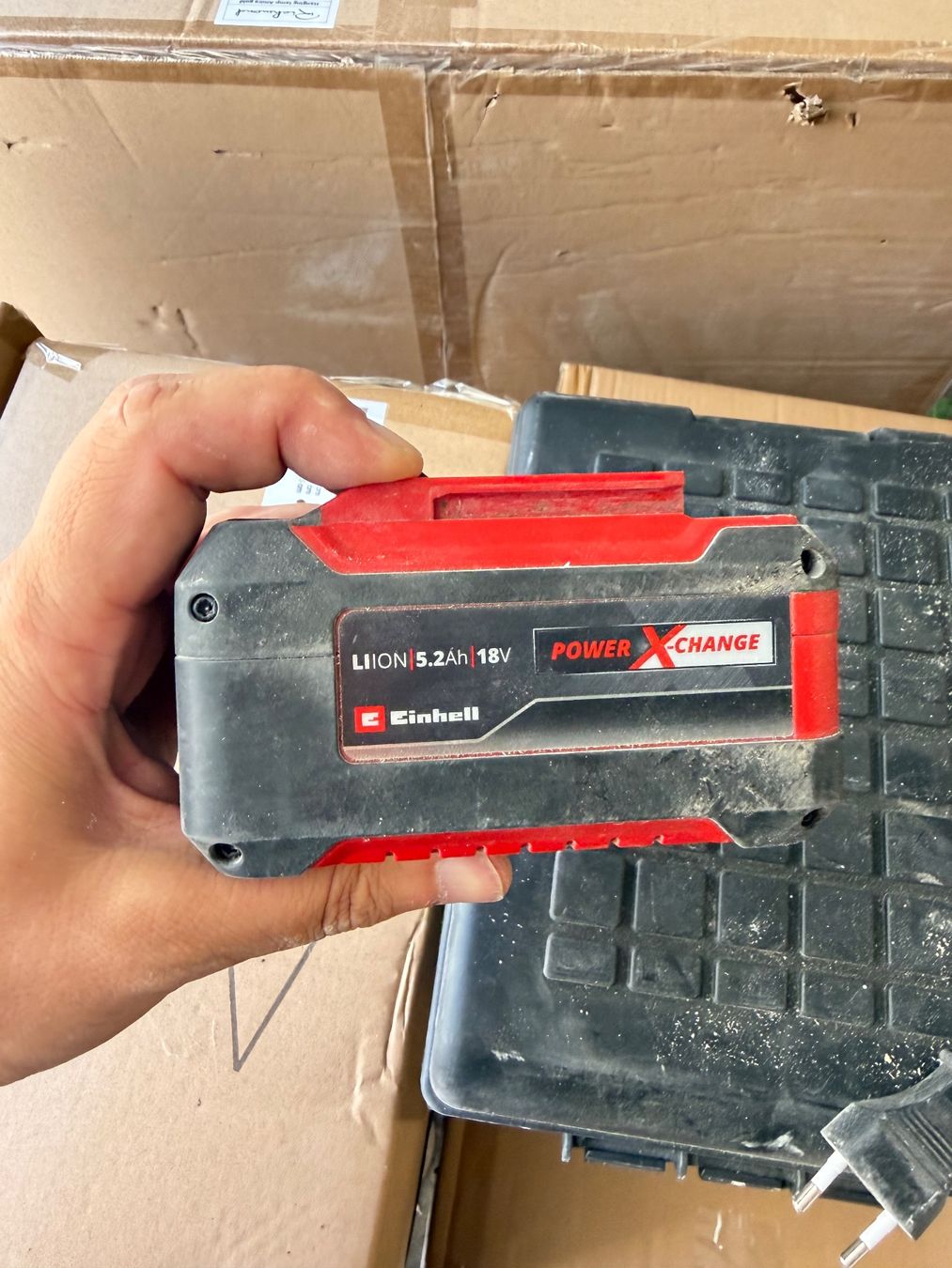 Einhell Batterie: Einhell Power X Change Akku 18V 5.2Ah gebraucht – Usato da Zollikofen venduto da Level_911