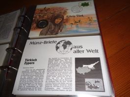 Münzbrief Türkisch Zypern