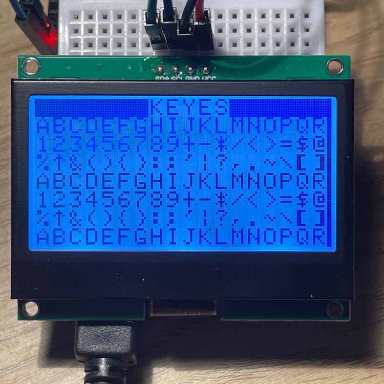 LCD Monochrome, I2C, pour Arduino, Raspberry Pi, etc. | Kaufen auf Ricardo