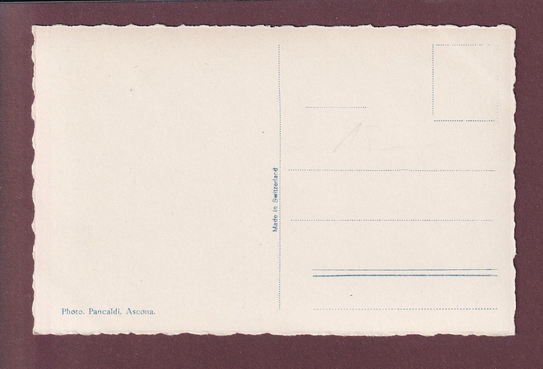 Cartes postales: ASCONA – D'occasion à Pully par nicecards 1