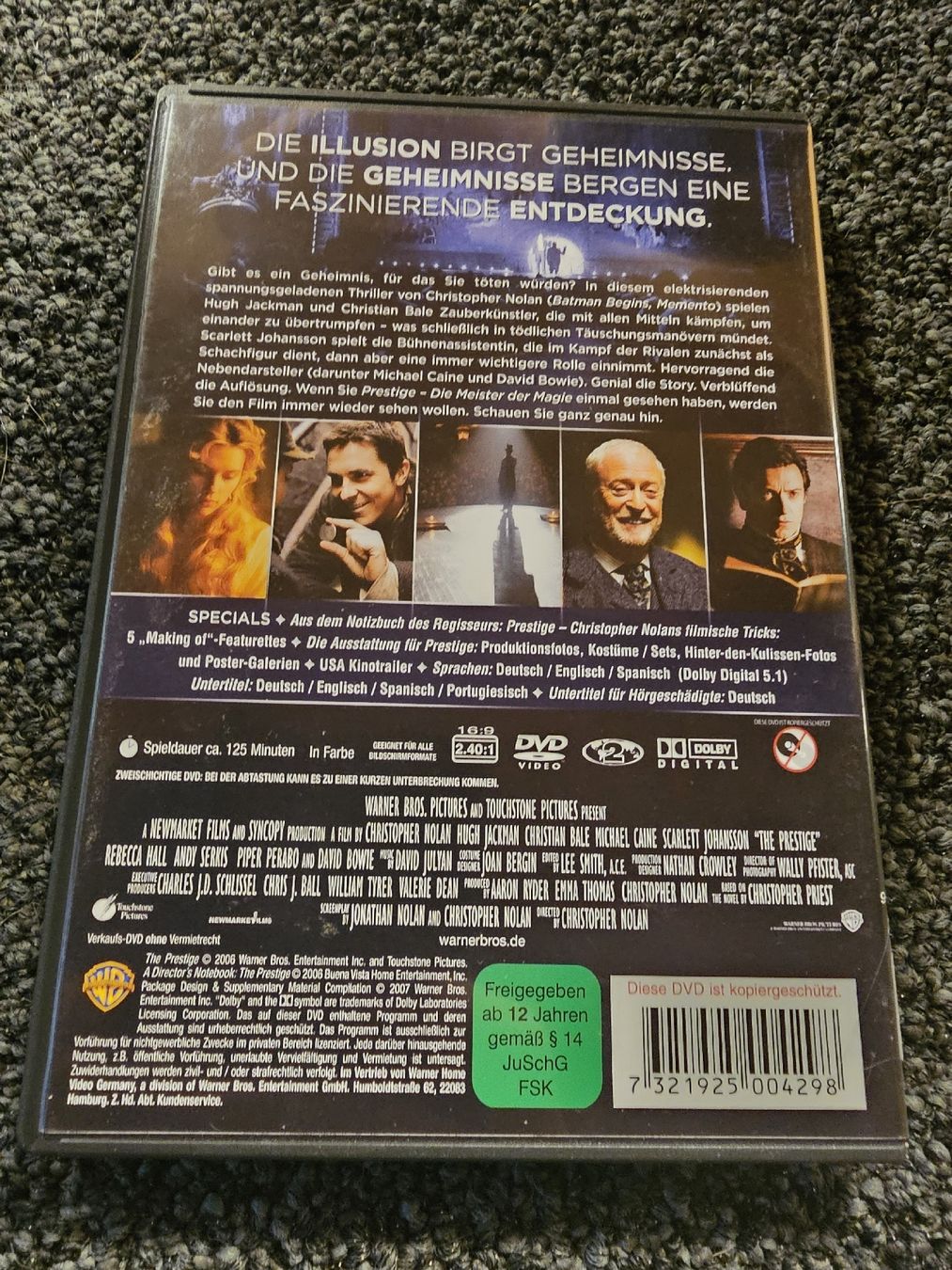 Alle DVDs: Prestige (21178) – Gebraucht aus Ruswil von jan_bxl5 1