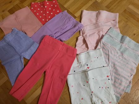 Hose/Leggings Set für Mädchen, Grösse 56, Top Zustand!