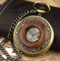 Taschenuhr Skelett Handaufzug Mechanisch Römisch Vintage Uhr