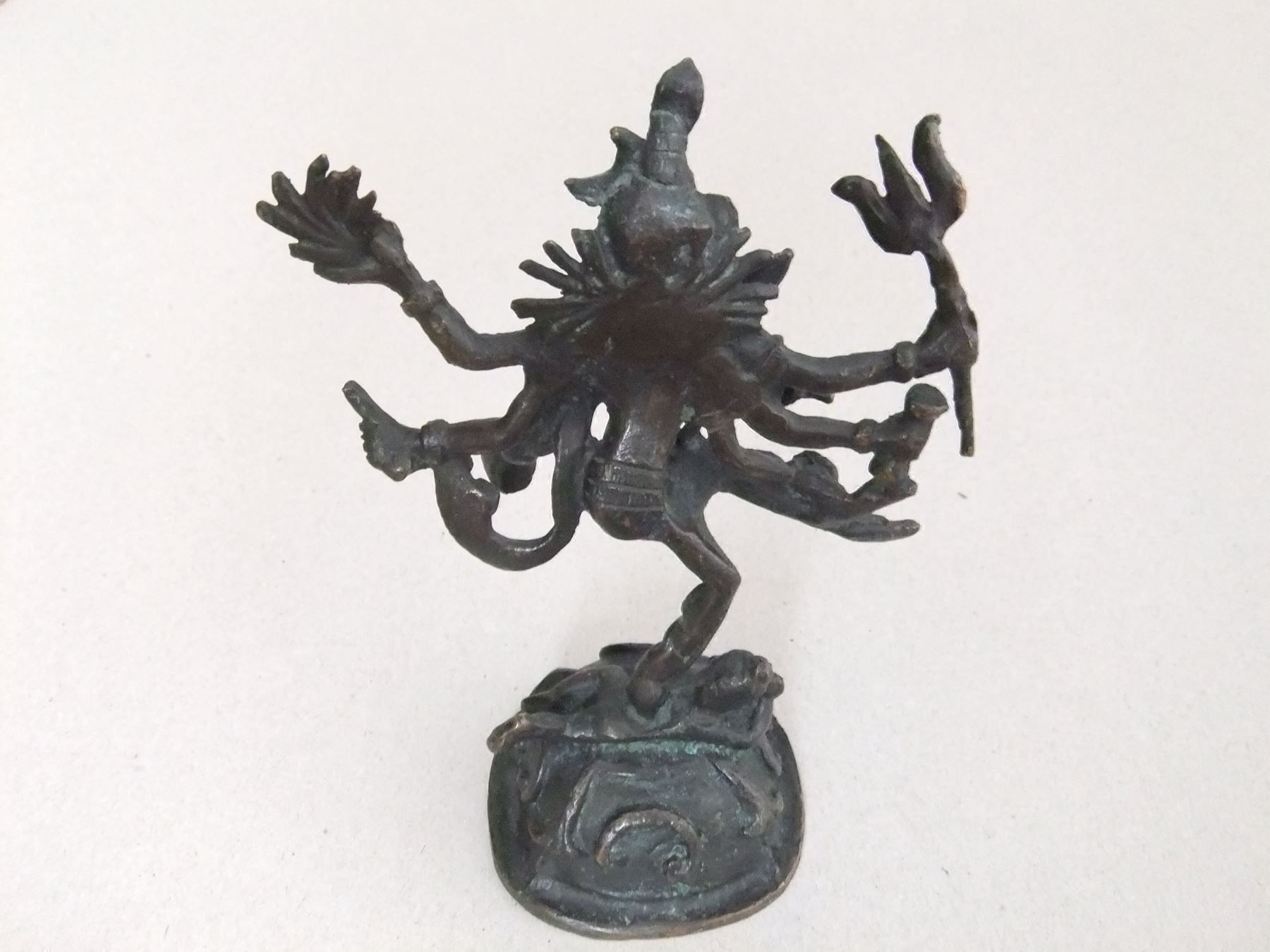 Skulpturen & Statuen: Antiker Shiva / Bronze Asien – Gebraucht aus Esslingen von eintagammeer 4