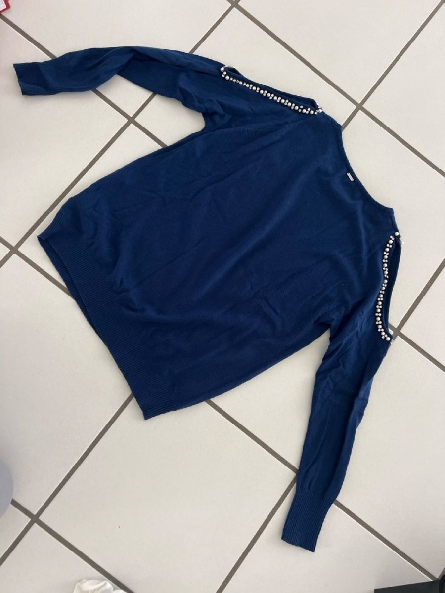 Pullover & Sweatshirts: Marciano Pullover, Gr. S, blau mit Perlen-Details ✨ – Neu (gemäss Beschreibung) aus Oberuzwil von DanaB01 3