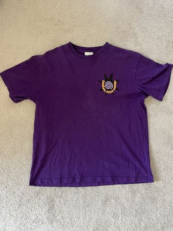 Lila T-shirt Tshirt H&M Print Shirt