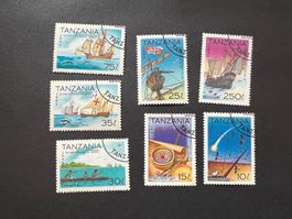 1992 Tanzania Schiffe gest.  (E385)