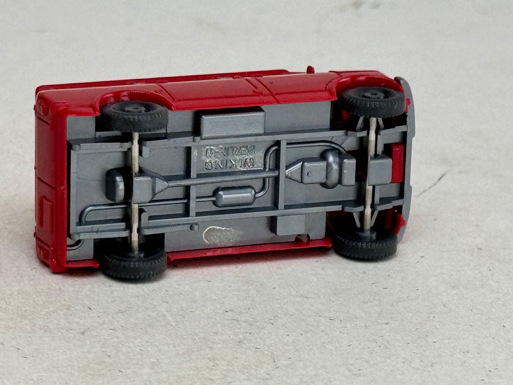 Wiking Modellautos: VE- Wiking Bedford Bus rot – Gebraucht aus Elm von Wikmtz 2