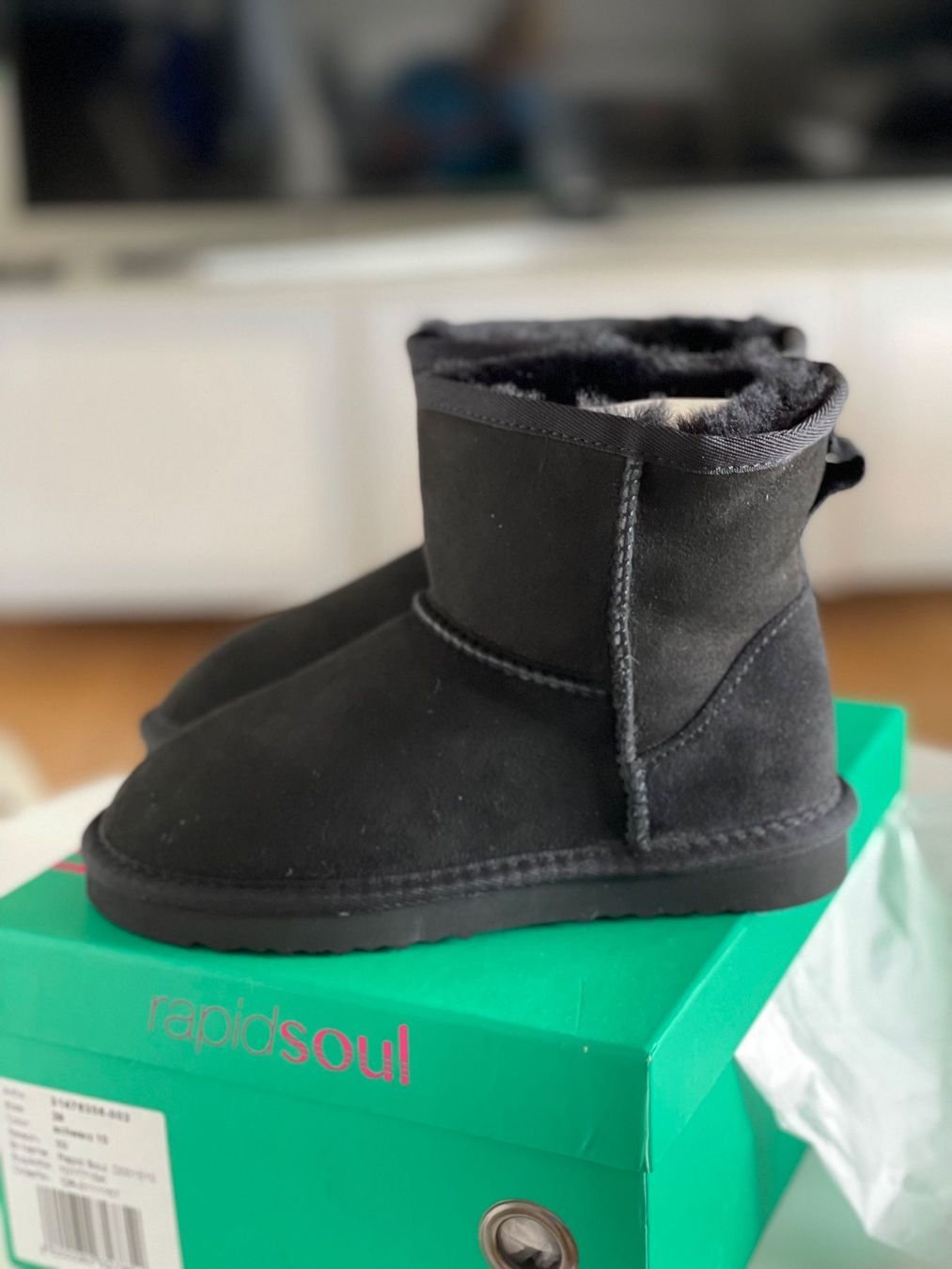 Herrenschuhe: Winterschuhe Gr.29 echtes Lammfell Neu! – Neu und originalverpackt aus Felben-Wellhausen von begean 1