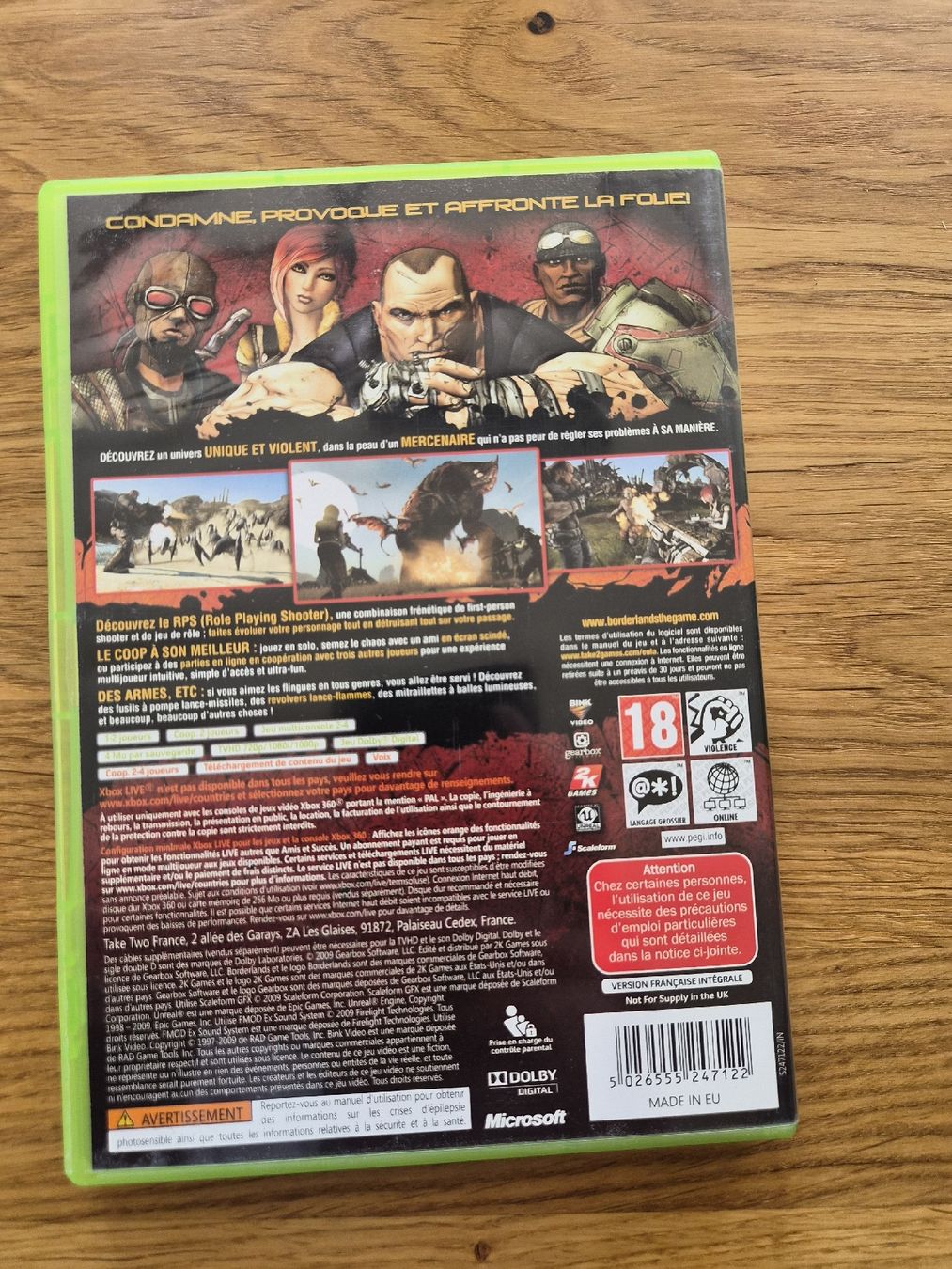 Microsoft Giochi: Borderlands Xbox 360 – Usato da La Joux FR venduto da car_ck96 2