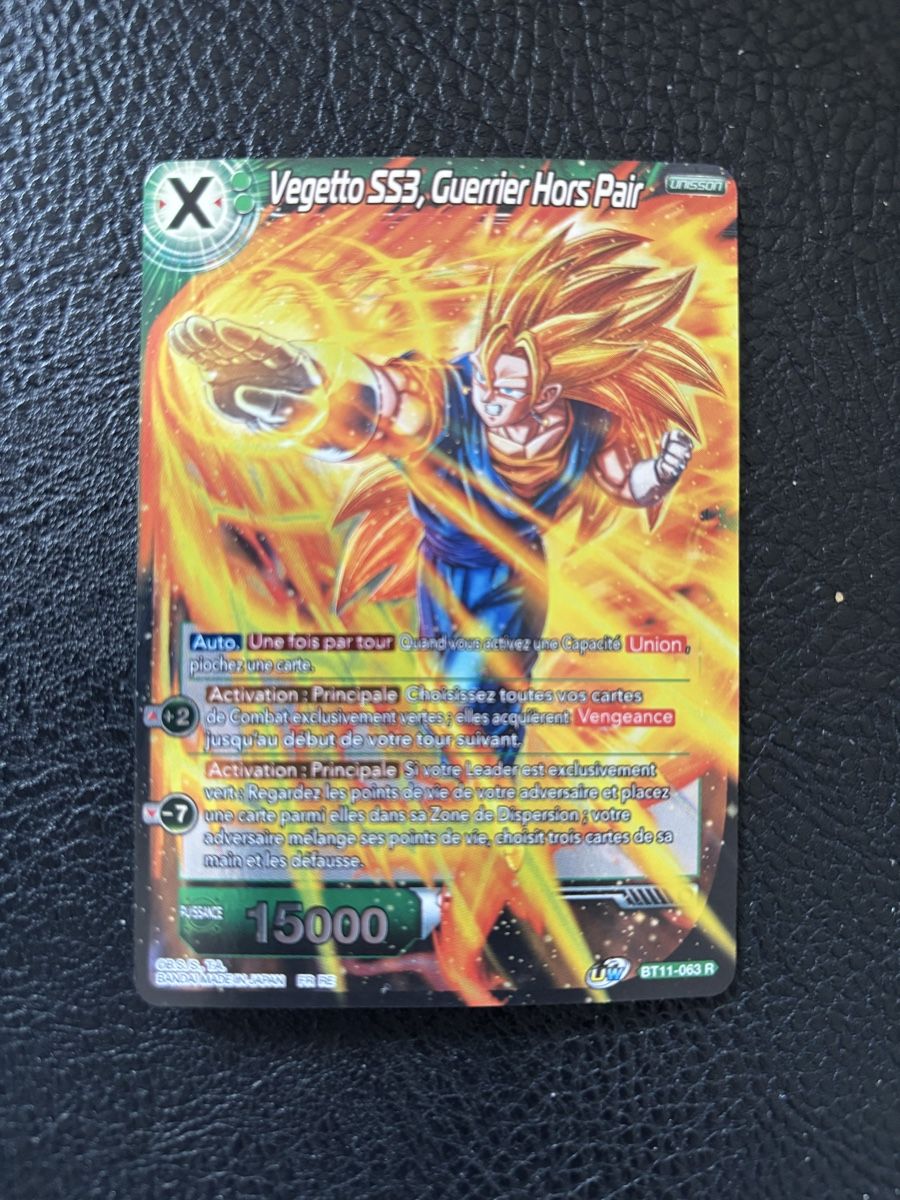 Cartes à collectionner: Carte Dragon Ball Z – D'occasion à Genève par Nico7787